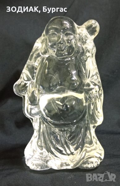 БУДА / Хотей - Стъкло, 8 см, снимка 1