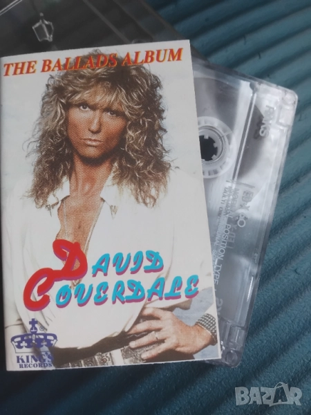 David Coverdale -  The Ballads Album - аудио касета музика, снимка 1