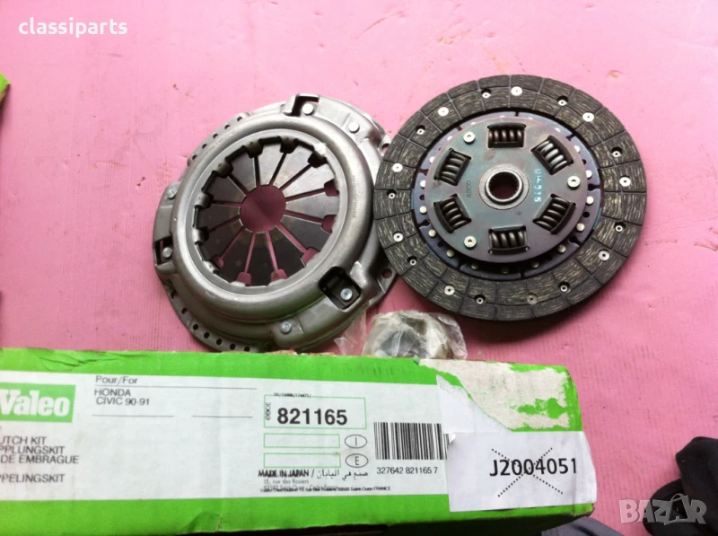 Комплект съединител VALEO за ХОНДА Сивик VII двигател 1.4 i / HONDA Civic VII 1.4 i, снимка 1