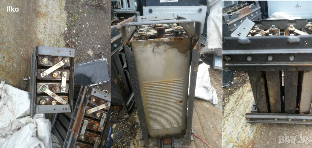 Стар руски акумулатор 12 в 9 клетки, снимка 1