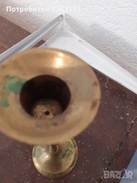 Стари месингови свещници, снимка 1