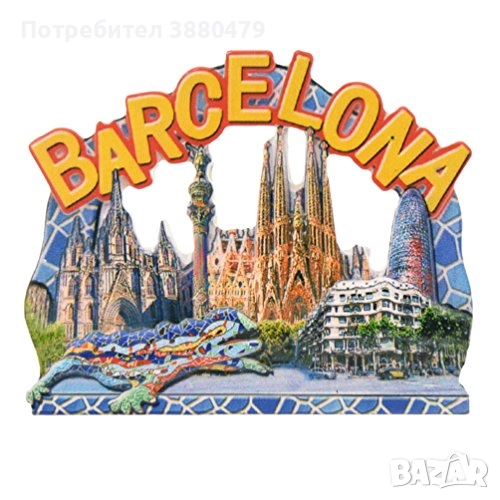 магнит от БАРСЕЛОНА, снимка 1