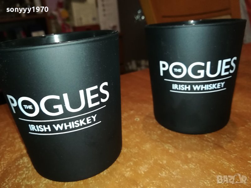 POGUES X2 BLACK MATT-ЧАШИ ЗА УИСКИ 1112231822, снимка 1