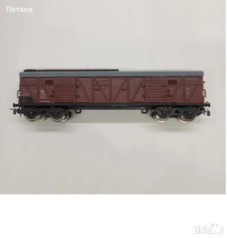Товарен вагон четириосен Piko мащаб H0, снимка 1