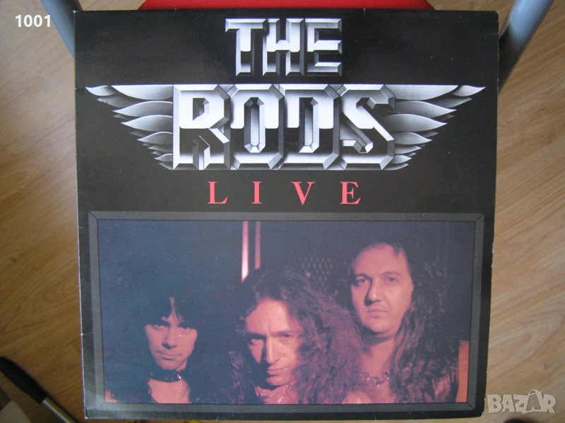 Дългосвиреща грамофонна плоча (винил) на групата The Rods (live), снимка 1
