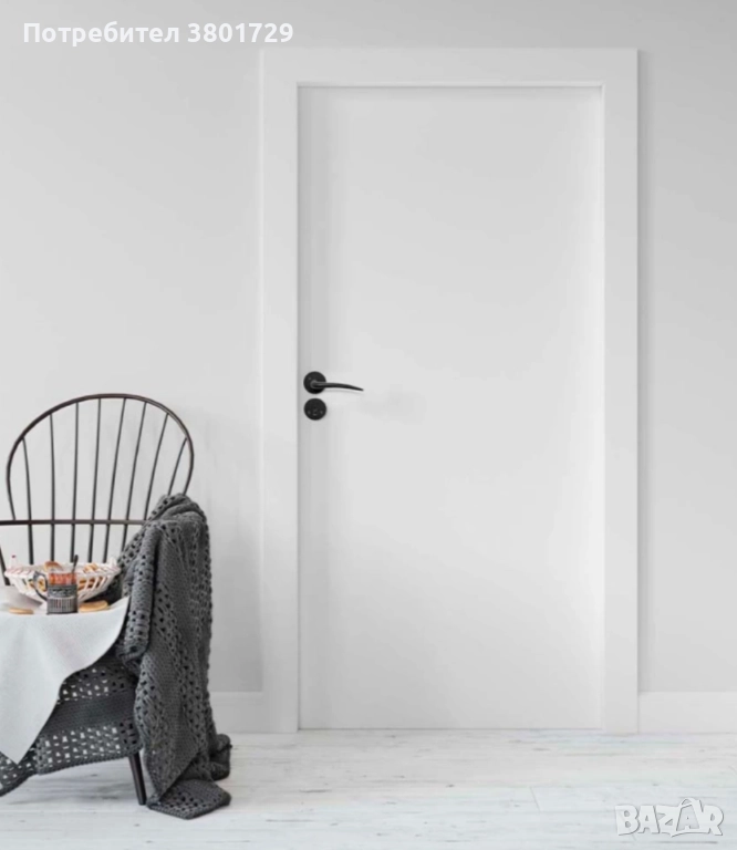 Интериорни бели врати на склад в София,топ цена!!!, снимка 1