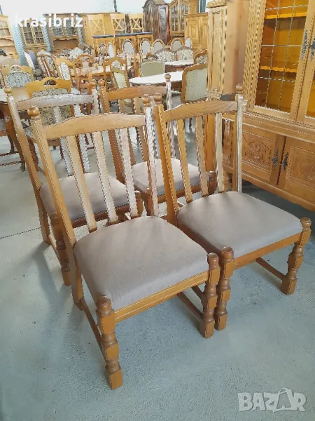 Масивни Столове-ХХL-4 броя-внос от Германия!ОБЯВЕНАТА ЦЕНА Е ЗА БРОЙ!, снимка 1