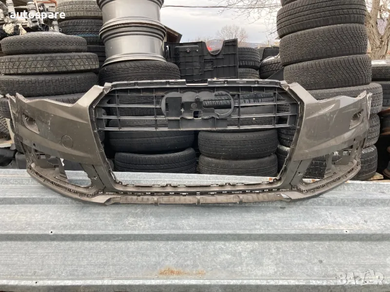 Audi A6 Allroad. 14-18г. Фейслифт. Оригинална предна броня. 4G0807233J. , снимка 1