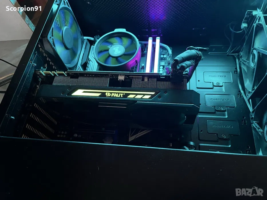 Продавам перфектна Palit GTX 1070 8GB, снимка 1