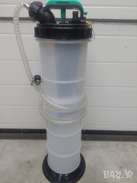 Ръчна помпа за източване на масло 9.5 литра, снимка 1