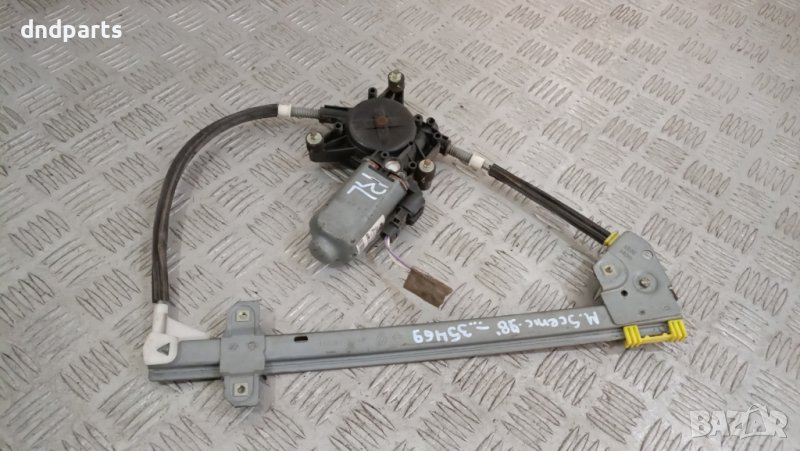 Стъклоповдигач Renault Megane Scenic 1998г.(заден ляв)	, снимка 1