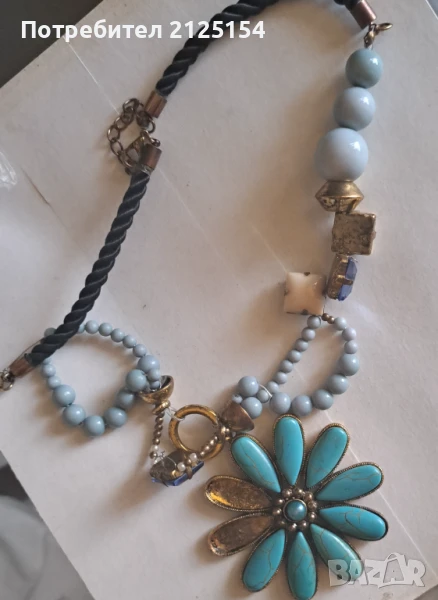 Колие,огърлици с оригинални тюркоази., снимка 1