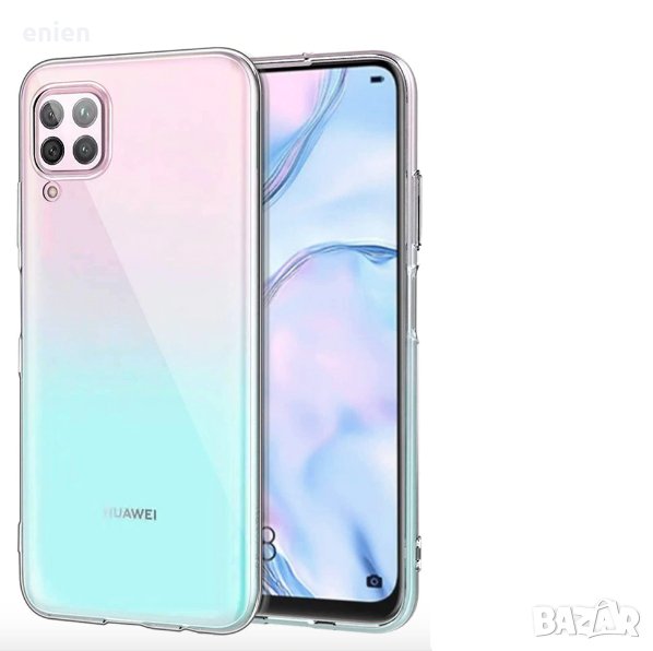 Тънък силиконов кейс Huawei P40 P40 Pro Lite E P30 Lite P20 PRO Y5 Y6, снимка 1