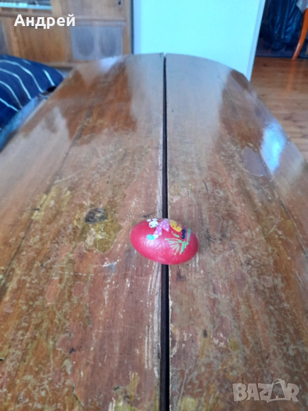 Старо дървено яйце #6, снимка 1