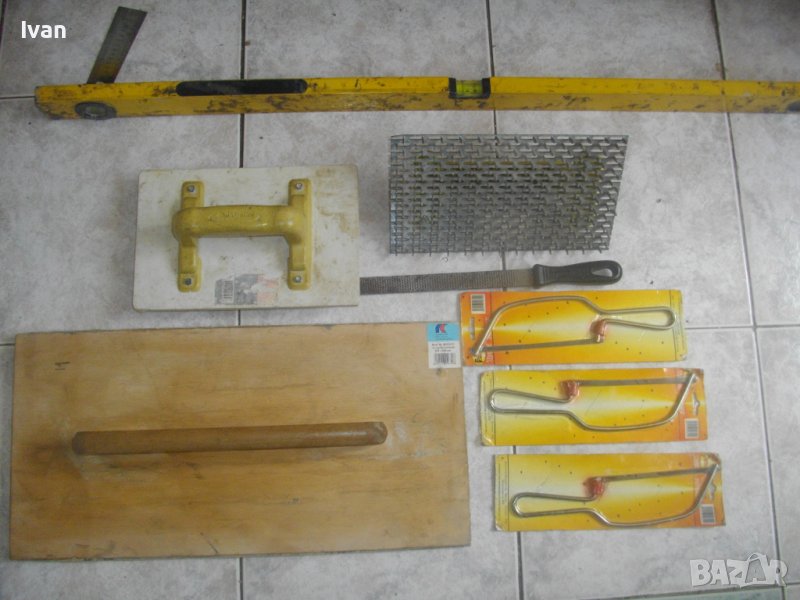 Ръчни:Шлифовъчна Дъска Абразивна-Пила Комбинирана-Назъбена Мамалашка-Мини Ножовка-Метър Нивелир, снимка 1