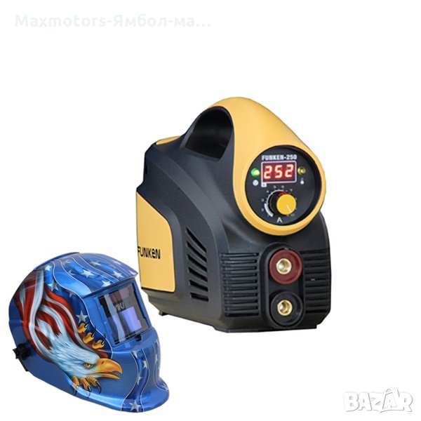 Инверторен Електрожен FUNKEN 250А IGBT 180 лв., снимка 1