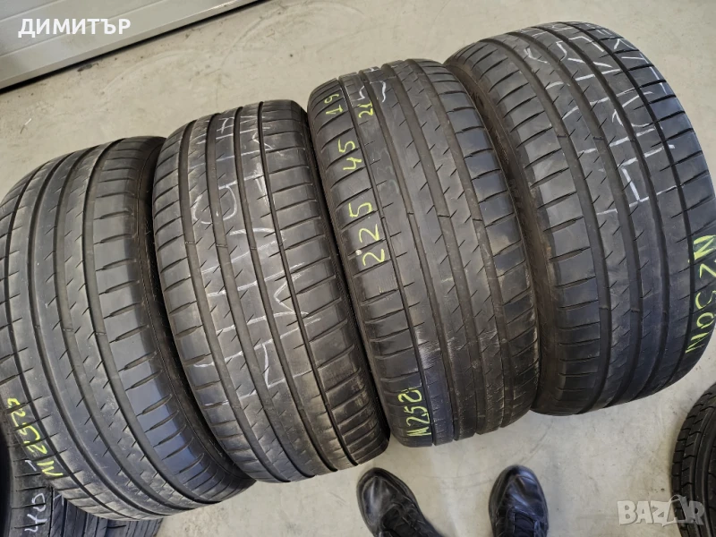 4бр.летни гуми MICHELIN 225 45 19 DOT21 цена за брой, снимка 1