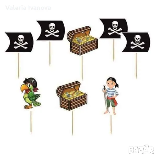 Комплект топери Pirates, 8 броя 99943, снимка 1