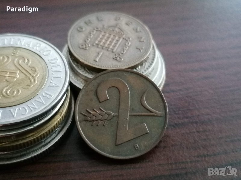 Монета - Швейцария - 2 рапен | 1958г.; серия B, снимка 1