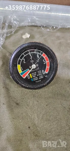 Манометър Въздух налягане Зил Руски Руско Соц 131 , снимка 1