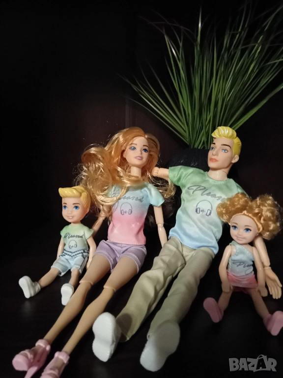 Комплект от 4 кукли. Нови. , снимка 1