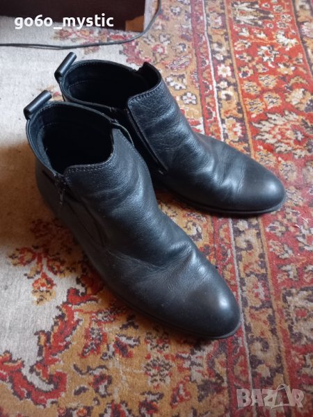 Зимни официални обувки ( официални боти ) на пловдивски производител . Номер 41, снимка 1