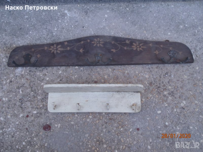 Закачалки масивно дърво - Ретро, снимка 1