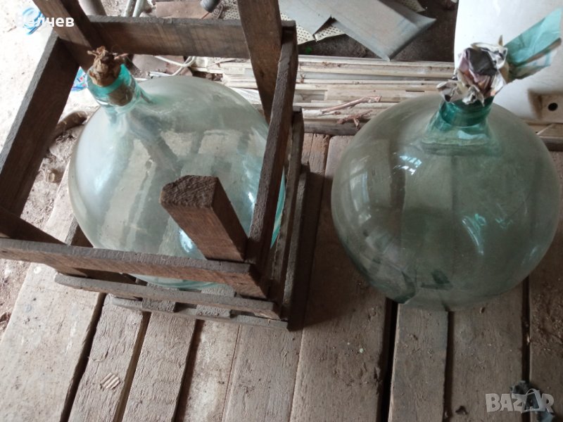 продавам стъклени дамаджани, снимка 1