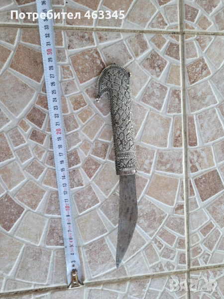 Нож, кама, кинжал, йеменска шафра, снимка 1