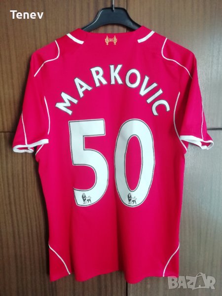 Liverpool Lazar Markovic Warrior 2014/2015 оригинална тениска фланелка Ливърпул Маркович , снимка 1