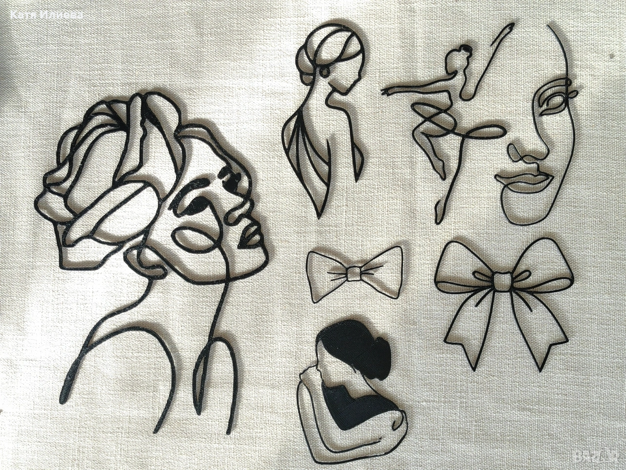 Топери за торта 3D изработени, снимка 1