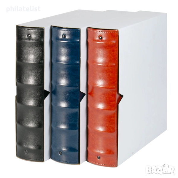 LINDNER - Универсален албум XL за 224 банкноти , FDC пликове , снимки - черен цвят, снимка 1