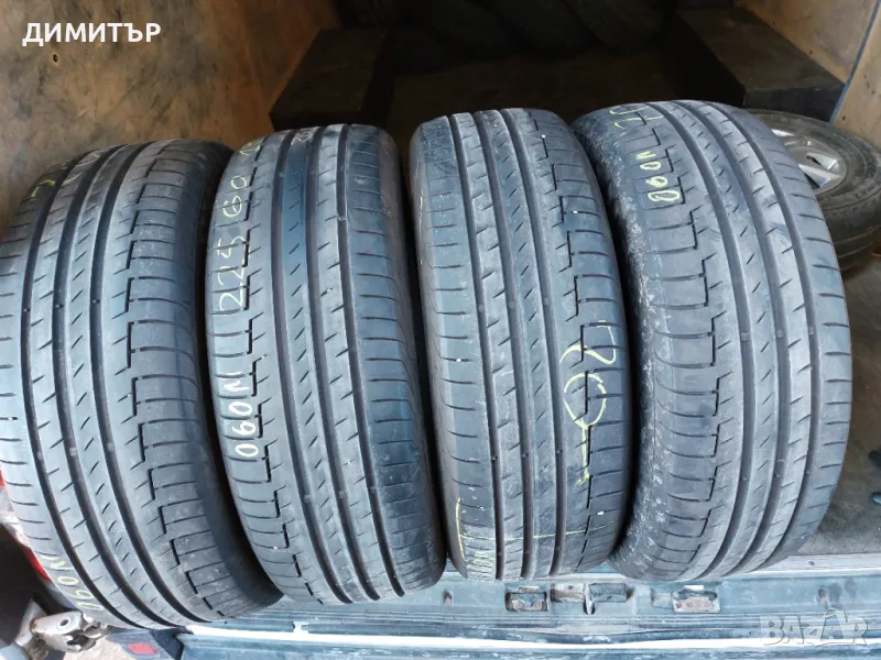 4бр.летни гуми CONTINENTAL 225/60/18 104V DOT 2720, снимка 1