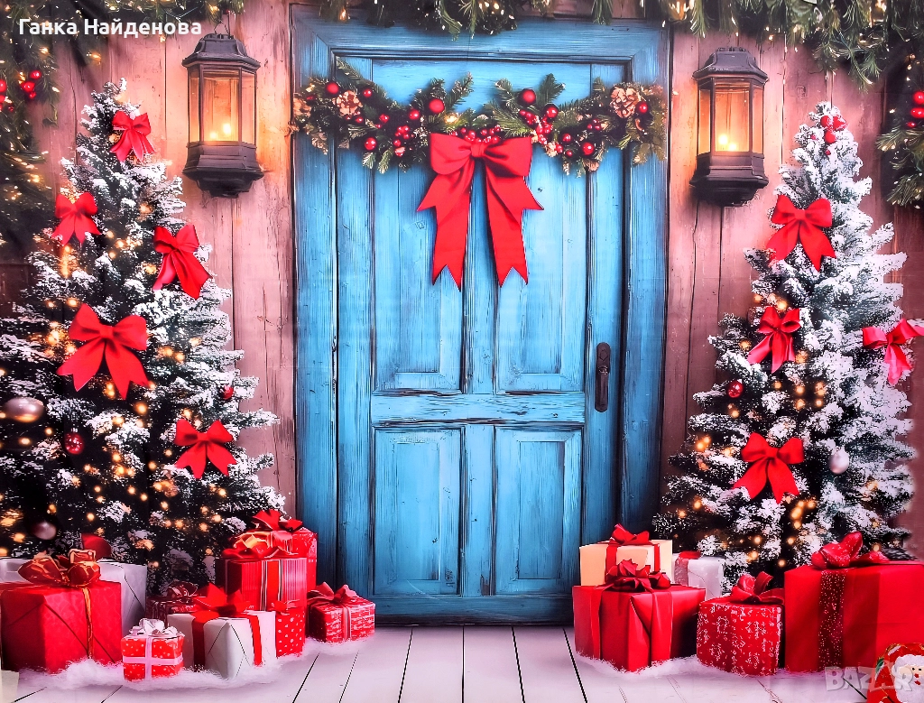 Красиви новогодишни  фонове, снимка 1