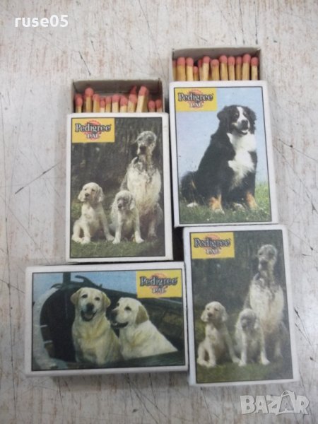 Лот от 4 бр. български кибрита, снимка 1