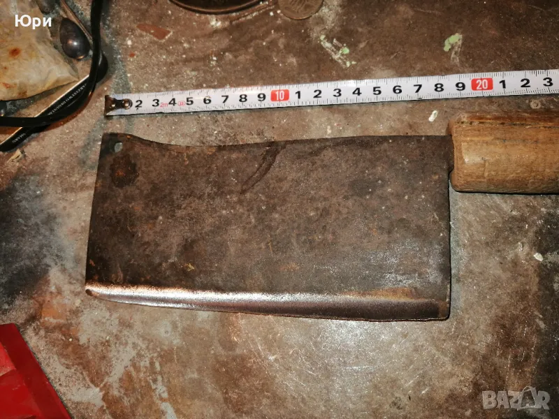 Продавам сатър кована стомана 19см, снимка 1
