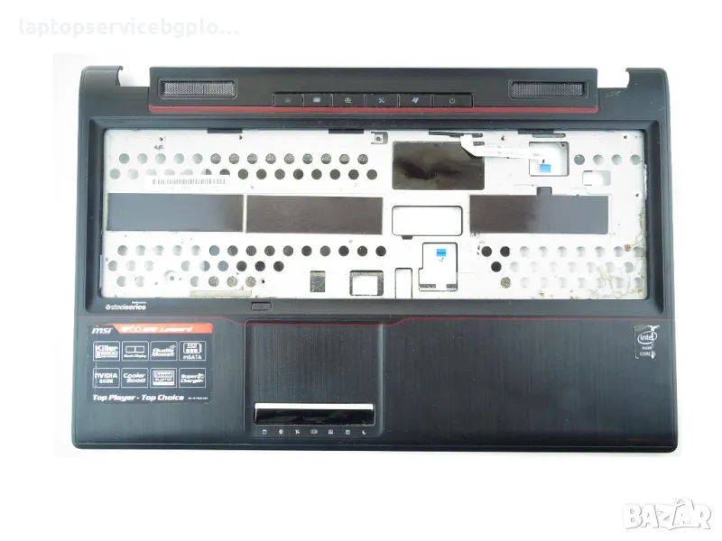 Msi Gp60 2Qf Leopard Палмрест Корпус с тъчпад 01-WX16Gd-SJ0001B, снимка 1