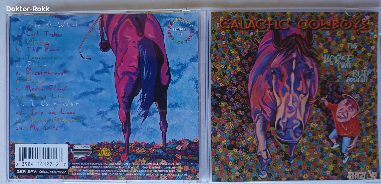 Megadeth & Galactic Cowboys - оригинални дискове , снимка 1