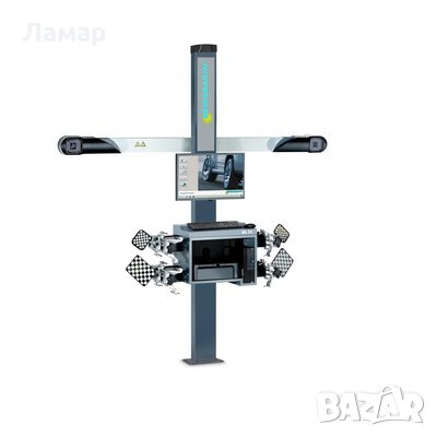 3D стенд за геометрия на леки и лекотоварни автомобили BEISSBARTH (Бейзбарт) - Германия., снимка 1