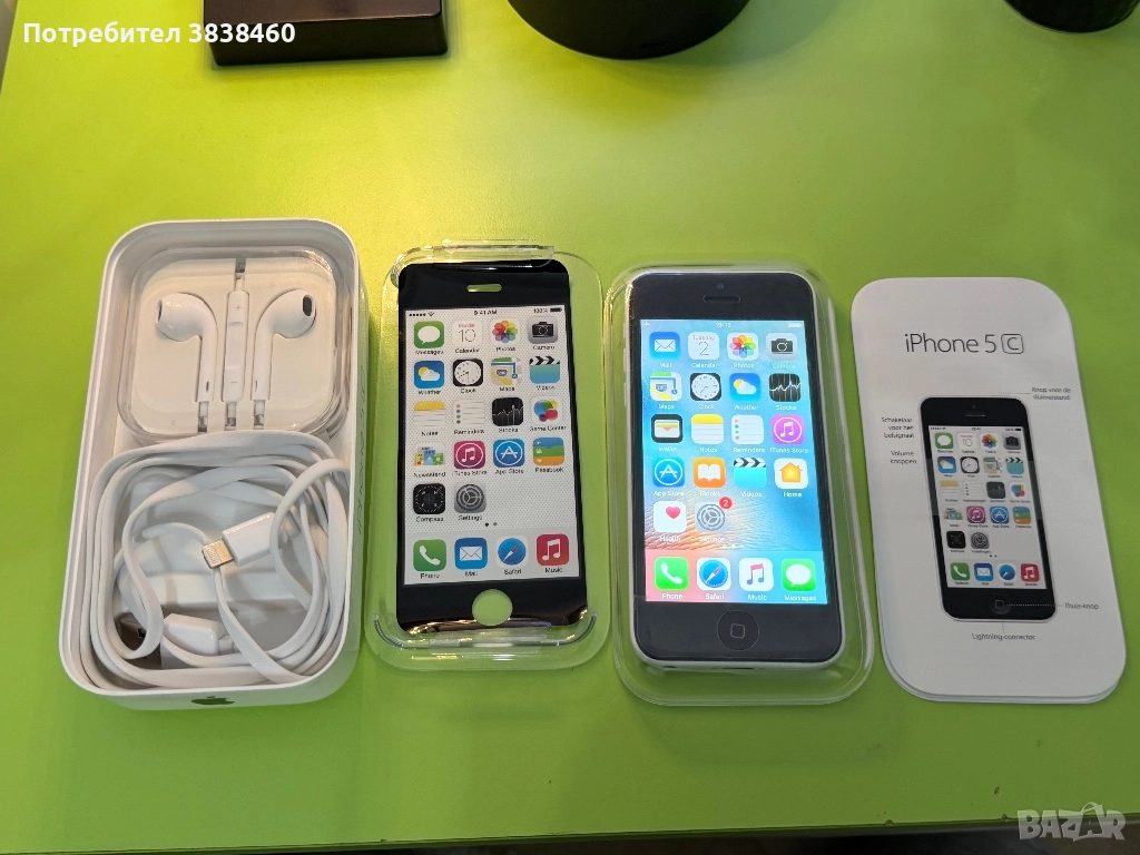 iPhone 5c пълен комплект.Може коментар по цената., снимка 1