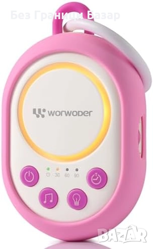 Нова Бебешка машина за сън с 20 звука и регулируема нощна светлина, снимка 1