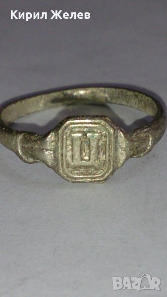 Старинен пръстен сачан над стогодишен - 66891, снимка 1