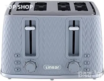 Нов Тостер за 4 филийки Функции за размразяване 7 степени на изпичане Дом Кухня, снимка 1