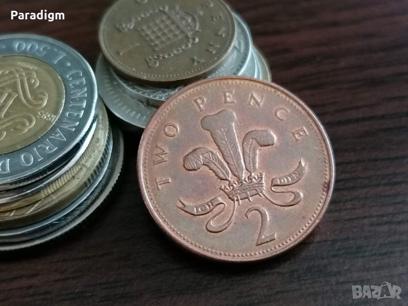 Монета - Великобритания - 2 пенса | 1997г., снимка 1