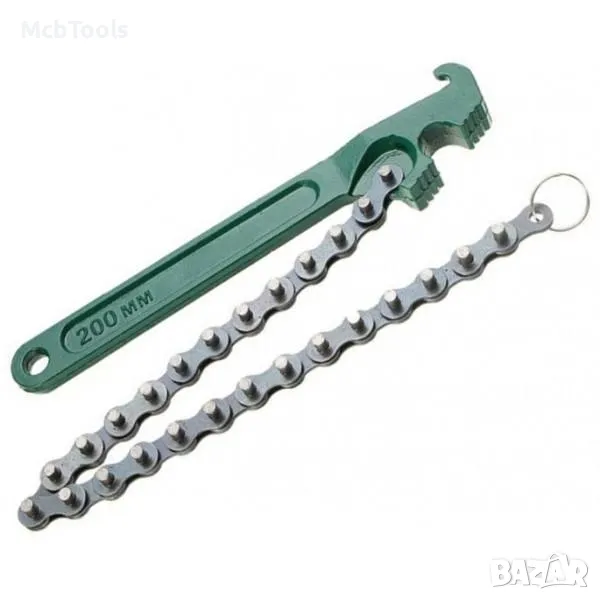 Ключ за маслен филтър верига 200мм, 300мм, 400мм, снимка 1