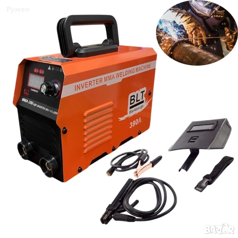 Инверторен Електрожен BLT Werkzeuge , 390A, снимка 1