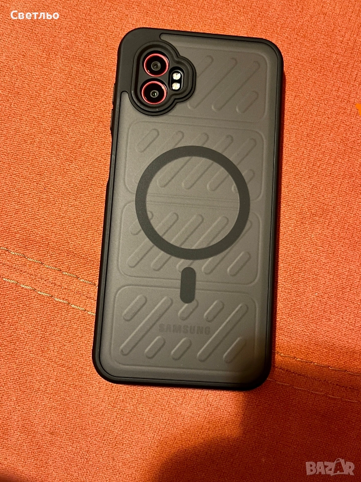 Samsung Xcover 7 Pro , закупен от А1. С 2 година гаранция. + Слот за карта памет, До 2 TB Micro SD., снимка 1