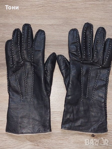 Дамски ръкавици Н.М. естествена кожа , снимка 1