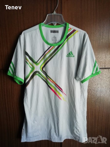 Jo-Wilfried Tsonga Adidas Adizero Formotion Tennis French Open White оригинална тениска фланелка , снимка 1