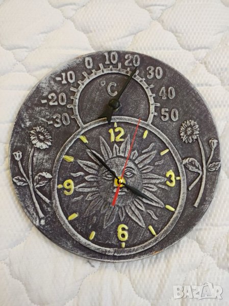 Стенен керамичен часовник. , снимка 1
